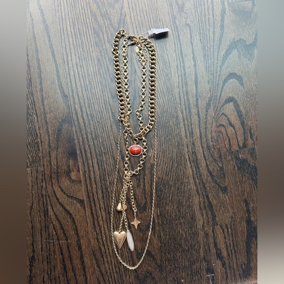 NWT Free People Heather Charm Necklace - Picture 5 of 6